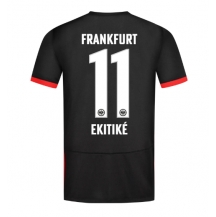 Maillot de football Réplique Eintracht Frankfurt Hugo Ekitike #11 Extérieur 2024-25 Manche Courte