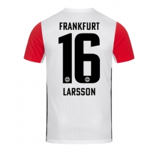 Maillot de football Réplique Eintracht Frankfurt Hugo Larsson #16 Domicile 2024-25 Manche Courte