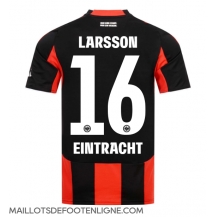 Maillot de football Réplique Eintracht Frankfurt Hugo Larsson #16 Domicile 2025-26 Manche Courte