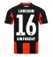 Maillot de football Réplique Eintracht Frankfurt Hugo Larsson #16 Domicile 2025-26 Manche Courte