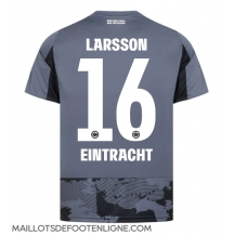 Maillot de football Réplique Eintracht Frankfurt Hugo Larsson #16 Troisième 2025-26 Manche Courte