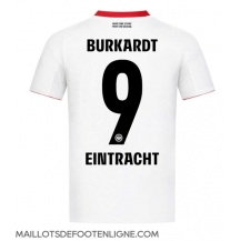 Maillot de football Réplique Eintracht Frankfurt Jonathan Burkardt #9 Extérieur 2025-26 Manche Courte