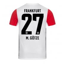 Maillot de football Réplique Eintracht Frankfurt Mario Gotze #27 Domicile 2024-25 Manche Courte