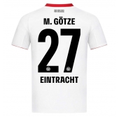 Maillot de football Réplique Eintracht Frankfurt Mario Gotze #27 Extérieur 2025-26 Manche Courte