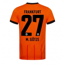 Maillot de football Réplique Eintracht Frankfurt Mario Gotze #27 Troisième 2024-25 Manche Courte