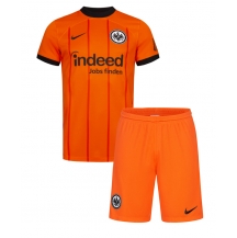 Maillot de football Réplique Eintracht Frankfurt Troisième Enfant 2024-25 Manche Courte (+ Pantalon court)