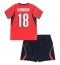 Maillot de football Réplique England Anthony Gordon #18 Extérieur Enfant Mondial 2026 Manche Courte (+ Pantalon court)