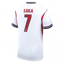 Maillot de football Réplique England Bukayo Saka #7 Domicile Mondial 2026 Manche Courte