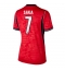 Maillot de football Réplique England Bukayo Saka #7 Extérieur Femme Mondial 2026 Manche Courte