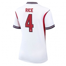 Maillot de football Réplique England Declan Rice #4 Domicile Femme Mondial 2026 Manche Courte