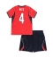Maillot de football Réplique England Declan Rice #4 Extérieur Enfant Mondial 2026 Manche Courte (+ Pantalon court)