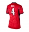 Maillot de football Réplique England Declan Rice #4 Extérieur Femme Mondial 2026 Manche Courte