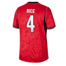 Maillot de football Réplique England Declan Rice #4 Extérieur Mondial 2026 Manche Courte