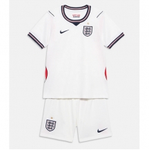 Maillot de football Réplique England Domicile Enfant Mondial 2026 Manche Courte (+ Pantalon court)