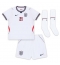 Maillot de football Réplique England Eberechi Eze #21 Domicile Enfant Mondial 2026 Manche Courte (+ Pantalon court)