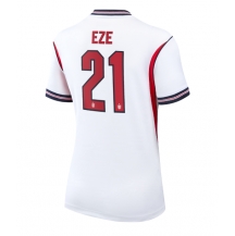 Maillot de football Réplique England Eberechi Eze #21 Domicile Femme Mondial 2026 Manche Courte