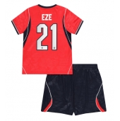 Maillot de football Réplique England Eberechi Eze #21 Extérieur Enfant Mondial 2026 Manche Courte (+ Pantalon court)
