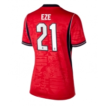 Maillot de football Réplique England Eberechi Eze #21 Extérieur Femme Mondial 2026 Manche Courte