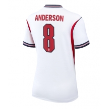 Maillot de football Réplique England Elliot Anderson #8 Domicile Femme Mondial 2026 Manche Courte