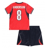 Maillot de football Réplique England Elliot Anderson #8 Extérieur Enfant Mondial 2026 Manche Courte (+ Pantalon court)