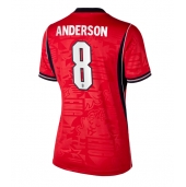 Maillot de football Réplique England Elliot Anderson #8 Extérieur Femme Mondial 2026 Manche Courte