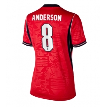 Maillot de football Réplique England Elliot Anderson #8 Extérieur Femme Mondial 2026 Manche Courte