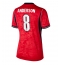 Maillot de football Réplique England Elliot Anderson #8 Extérieur Femme Mondial 2026 Manche Courte
