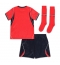 Maillot de football Réplique England Extérieur Enfant Mondial 2026 Manche Courte (+ Pantalon court)