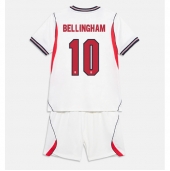 Maillot de football Réplique England Jude Bellingham #10 Domicile Enfant Mondial 2026 Manche Courte (+ Pantalon court)