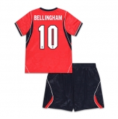 Maillot de football Réplique England Jude Bellingham #10 Extérieur Enfant Mondial 2026 Manche Courte (+ Pantalon court)