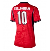 Maillot de football Réplique England Jude Bellingham #10 Extérieur Femme Mondial 2026 Manche Courte