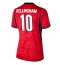 Maillot de football Réplique England Jude Bellingham #10 Extérieur Femme Mondial 2026 Manche Courte