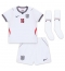 Maillot de football Réplique England Kobbie Mainoo #16 Domicile Enfant Mondial 2026 Manche Courte (+ Pantalon court)