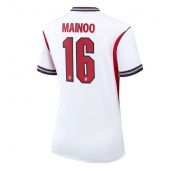 Maillot de football Réplique England Kobbie Mainoo #16 Domicile Femme Mondial 2026 Manche Courte