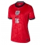Maillot de football Réplique England Kobbie Mainoo #16 Extérieur Femme Mondial 2026 Manche Courte