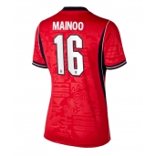 Maillot de football Réplique England Kobbie Mainoo #16 Extérieur Femme Mondial 2026 Manche Courte