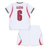 Maillot de football Réplique England Marc Guehi #6 Domicile Enfant Mondial 2026 Manche Courte (+ Pantalon court)
