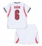Maillot de football Réplique England Marc Guehi #6 Domicile Enfant Mondial 2026 Manche Courte (+ Pantalon court)