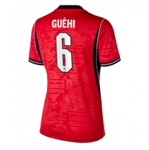 Maillot de football Réplique England Marc Guehi #6 Extérieur Femme Mondial 2026 Manche Courte