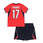 Maillot de football Réplique England Morgan Rogers #17 Extérieur Enfant Mondial 2026 Manche Courte (+ Pantalon court)