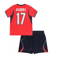 Maillot de football Réplique England Morgan Rogers #17 Extérieur Enfant Mondial 2026 Manche Courte (+ Pantalon court)