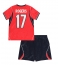 Maillot de football Réplique England Morgan Rogers #17 Extérieur Enfant Mondial 2026 Manche Courte (+ Pantalon court)