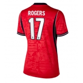 Maillot de football Réplique England Morgan Rogers #17 Extérieur Femme Mondial 2026 Manche Courte