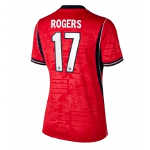Maillot de football Réplique England Morgan Rogers #17 Extérieur Femme Mondial 2026 Manche Courte