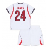 Maillot de football Réplique England Reece James #24 Domicile Enfant Mondial 2026 Manche Courte (+ Pantalon court)