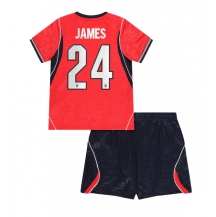 Maillot de football Réplique England Reece James #24 Extérieur Enfant Mondial 2026 Manche Courte (+ Pantalon court)