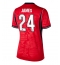 Maillot de football Réplique England Reece James #24 Extérieur Femme Mondial 2026 Manche Courte