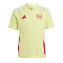 Maillot de football Réplique Espagne Extérieur Europe 2024 Manche Courte