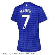 Maillot de football Réplique Everton Dwight McNeil #7 Domicile Femme 2025-26 Manche Courte
