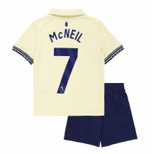 Maillot de football Réplique Everton Dwight McNeil #7 Extérieur Enfant 2025-26 Manche Courte (+ Pantalon court)
